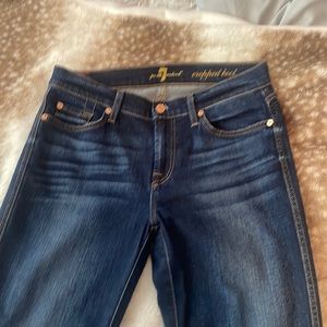 For All Mankind 7 Cropped Jeans